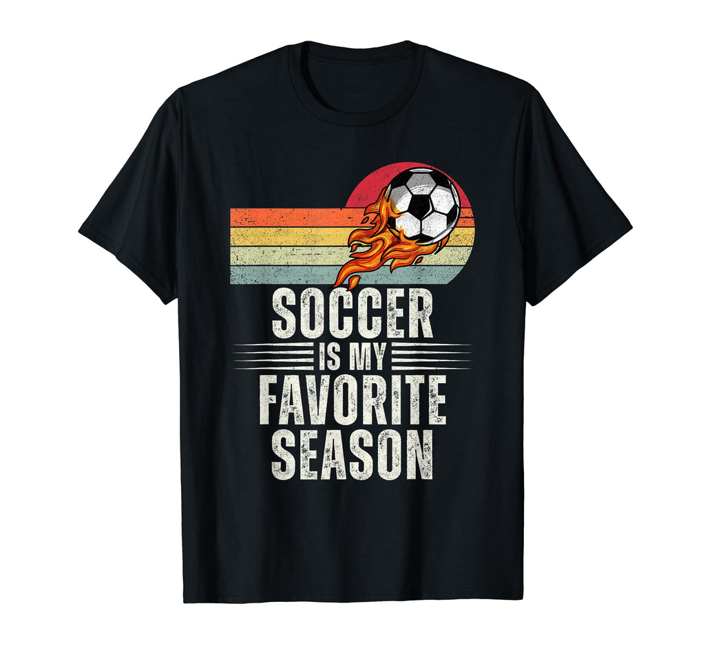 Soccer Is My Favorite Season Designs 4 You Hoodie - Unique Graphic Unisex - T-Shirt, Sweatshirt, Hoodie