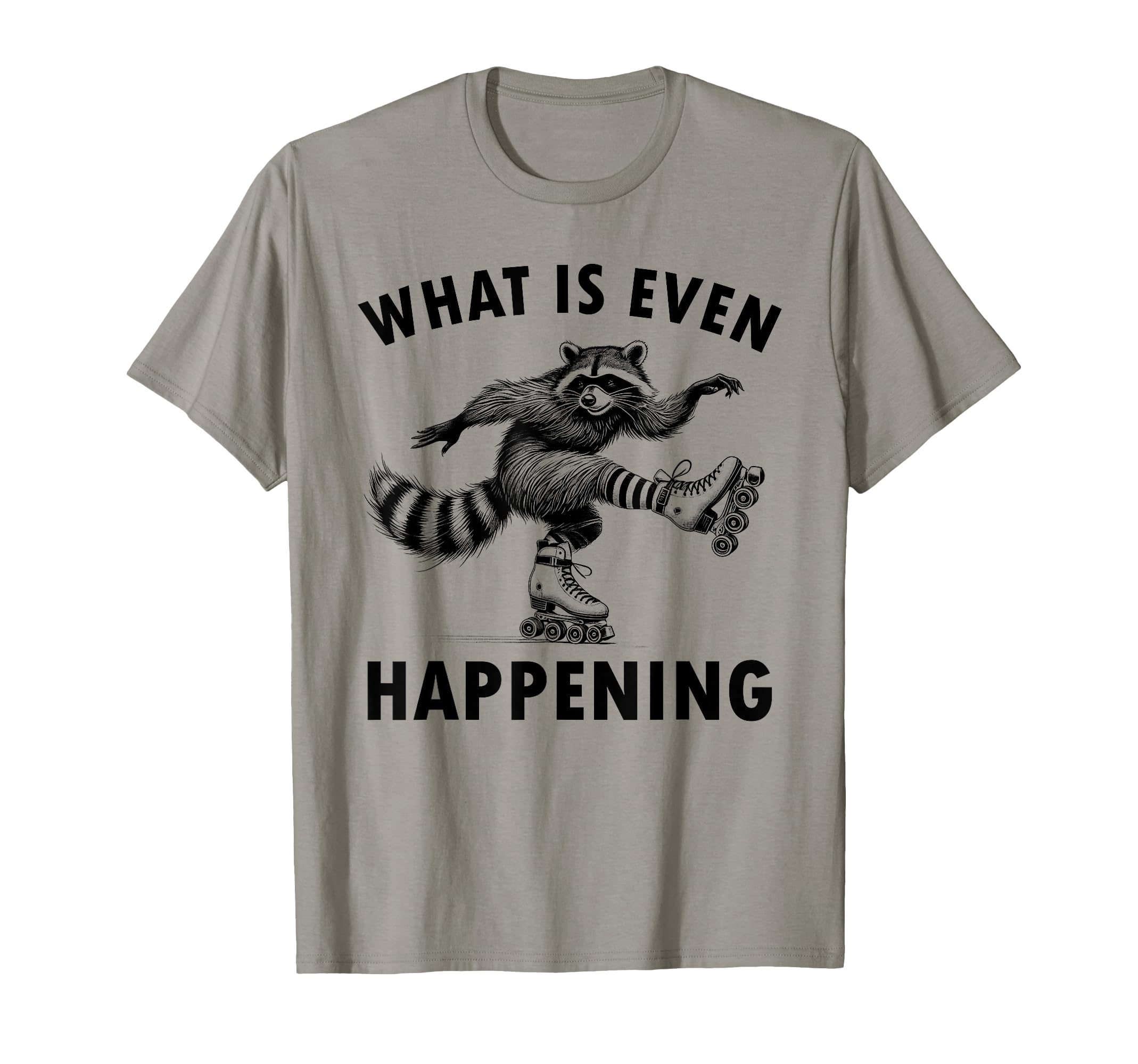 Funny Raccoon 90S Skate Roller Lover T-Shirt - Custom Art Print Men Women - T-Shirt, Sweatshirt, Hoodie