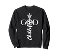 Religious Jesus Soccer Child God Sweatshirt - Trendy Graphic for Adults - T-Shirt, Sweatshirt, Hoodie