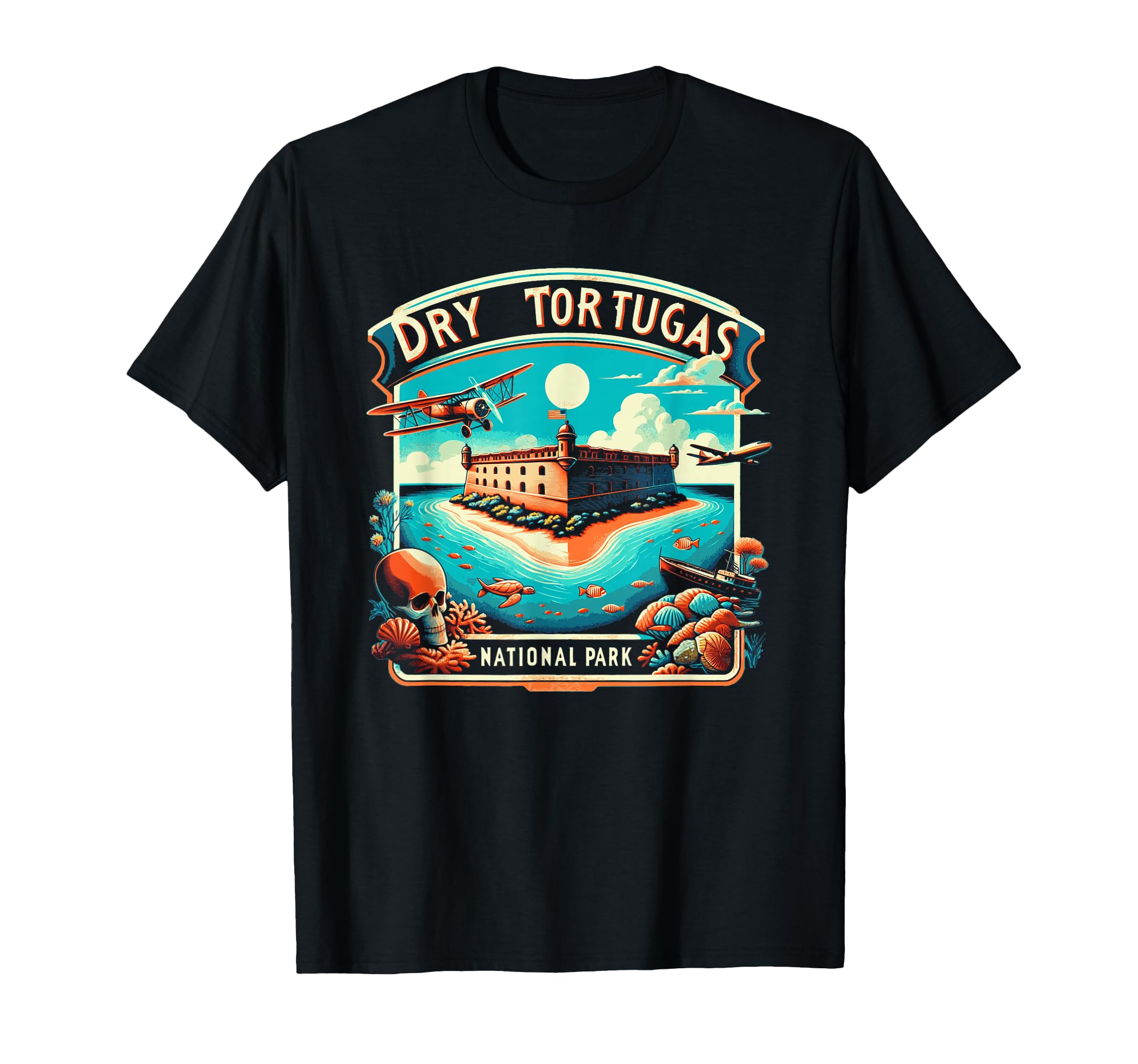 Borough Bridge Dry Tortugas National T-Shirt - Unique Graphic for Adults - T-Shirt, Sweatshirt, Hoodie