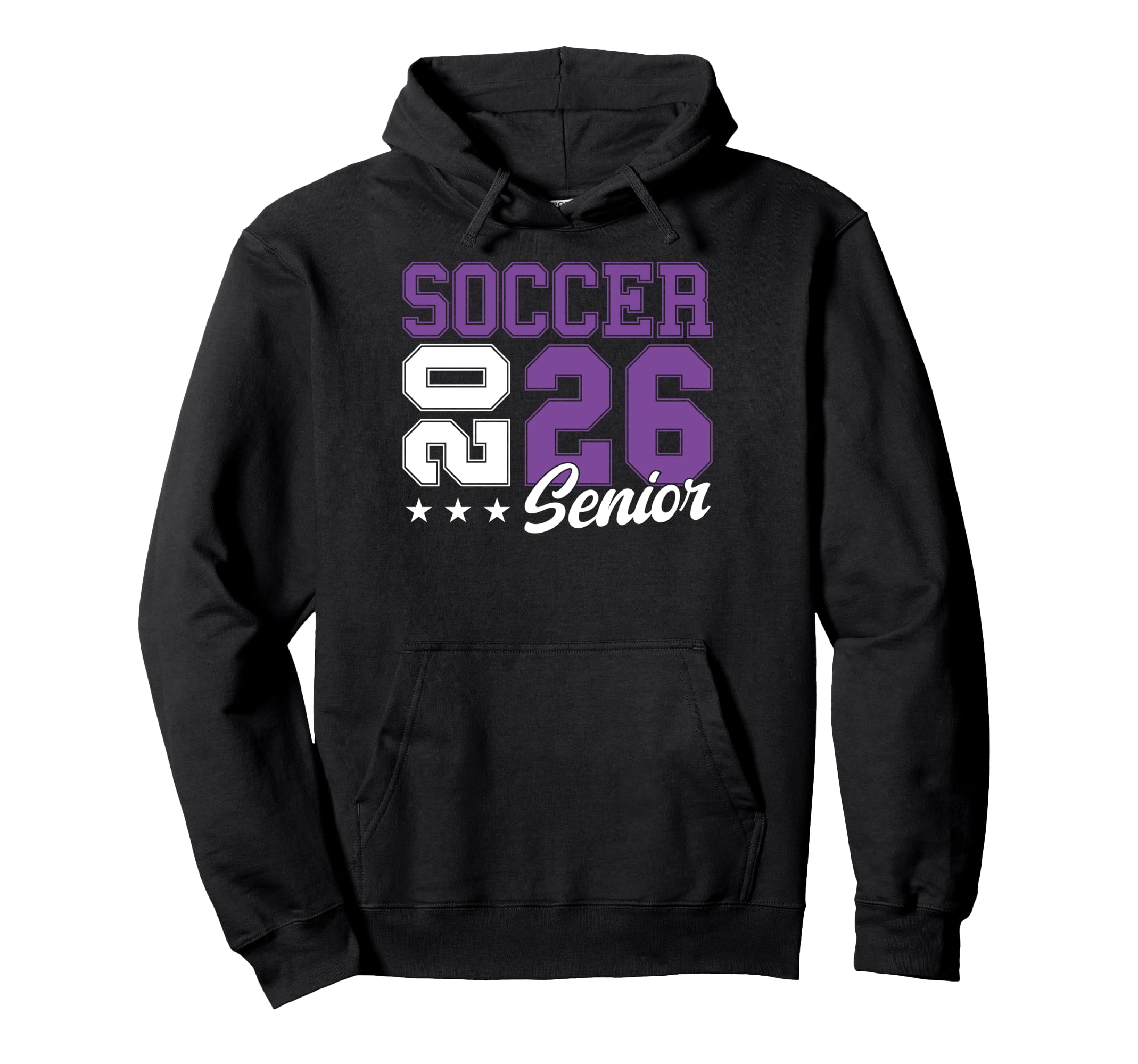 Soccer Senior Night Soccer Senior 2026 Hoodie - Graphic Print for Adults - T-Shirt, Sweatshirt, Hoodie