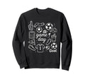 Game Day Soccer Foam Finger Cleats Sweatshirt - Trendy Graphic Men Women - T-Shirt, Sweatshirt, Hoodie