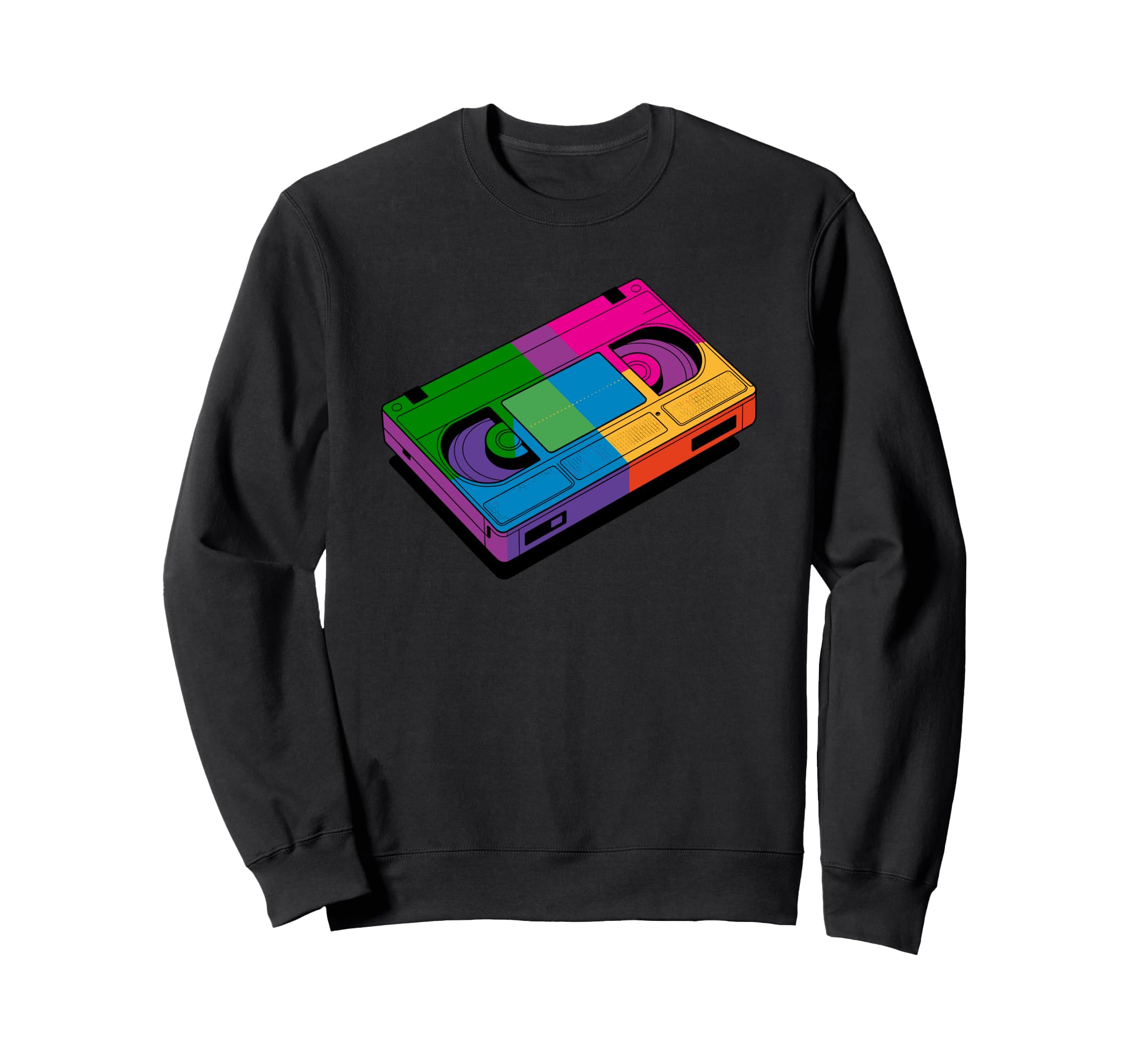 Pop Art Cassette Player Music Tape Sweatshirt - Fun Novelty Design Unisex - T-Shirt, Sweatshirt, Hoodie
