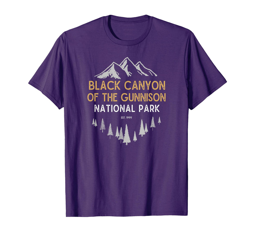 Black Canyon Gunnison National T-Shirt - Casual Everyday Wear for Adults - T-Shirt, Sweatshirt, Hoodie