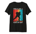 Feels Like Penalty Box Kind Day Tri T-Shirt - Novelty Apparel for Adults - T-Shirt, Sweatshirt, Hoodie