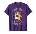 Awesome Since 2011 Soccer Birthday T-Shirt - Aesthetic Graphic Men Women - T-Shirt, Sweatshirt, Hoodie