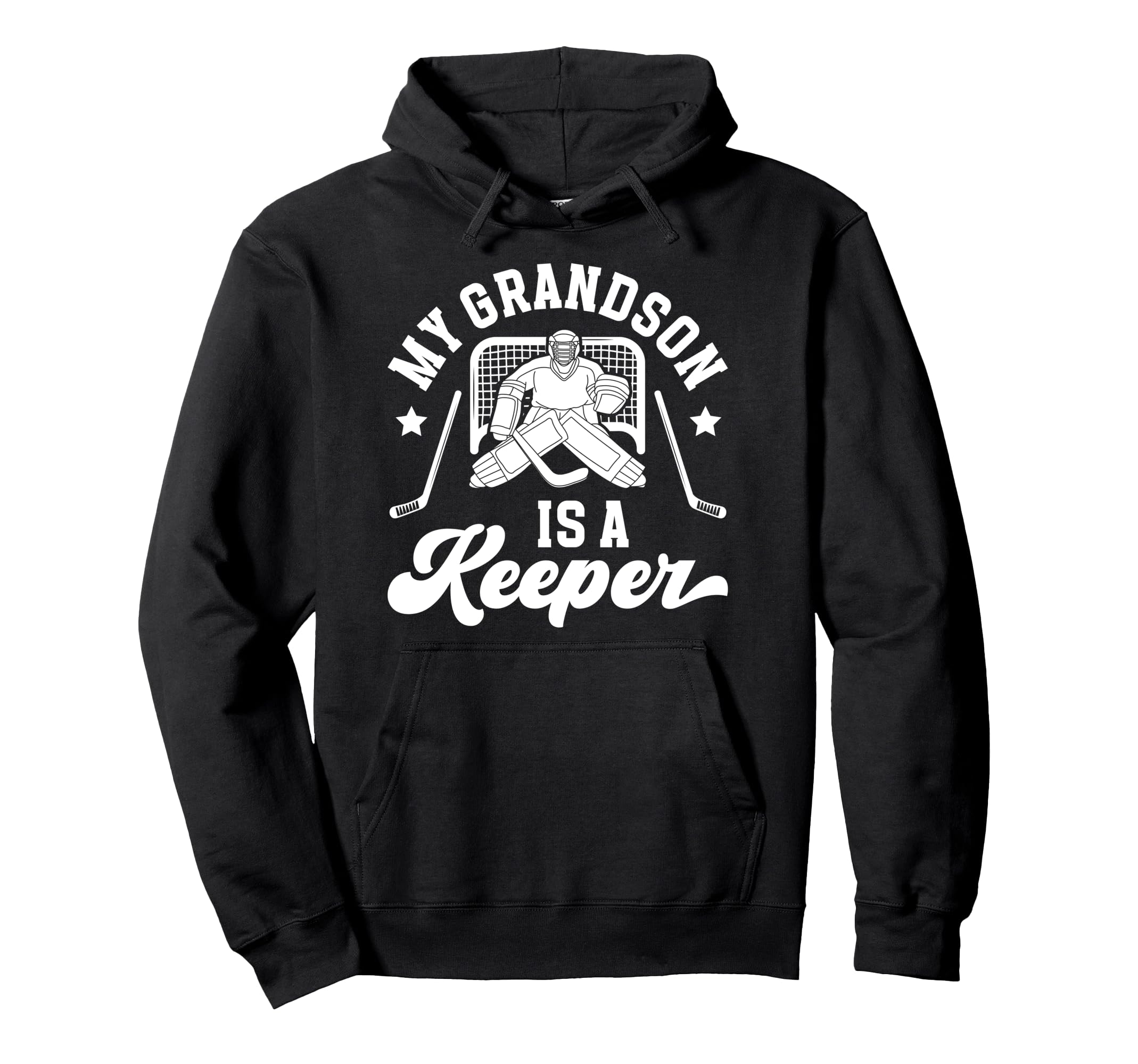 Proud Hockey Keeper Pop Pop Ice Hoodie - Aesthetic Graphic Men Women - T-Shirt, Sweatshirt, Hoodie