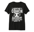 Soccer Assistant Coach Trust Me Im T-Shirt - Minimalist Print for Adults - T-Shirt, Sweatshirt, Hoodie