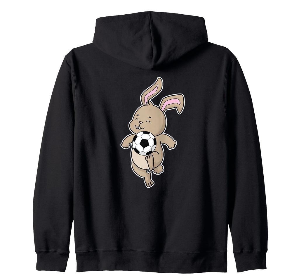 Soccer Animal Ball Fan Football Hoodie - Fun Novelty Design for Adults - T-Shirt, Sweatshirt, Hoodie