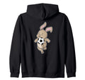Soccer Animal Ball Fan Football Hoodie - Fun Novelty Design for Adults - T-Shirt, Sweatshirt, Hoodie