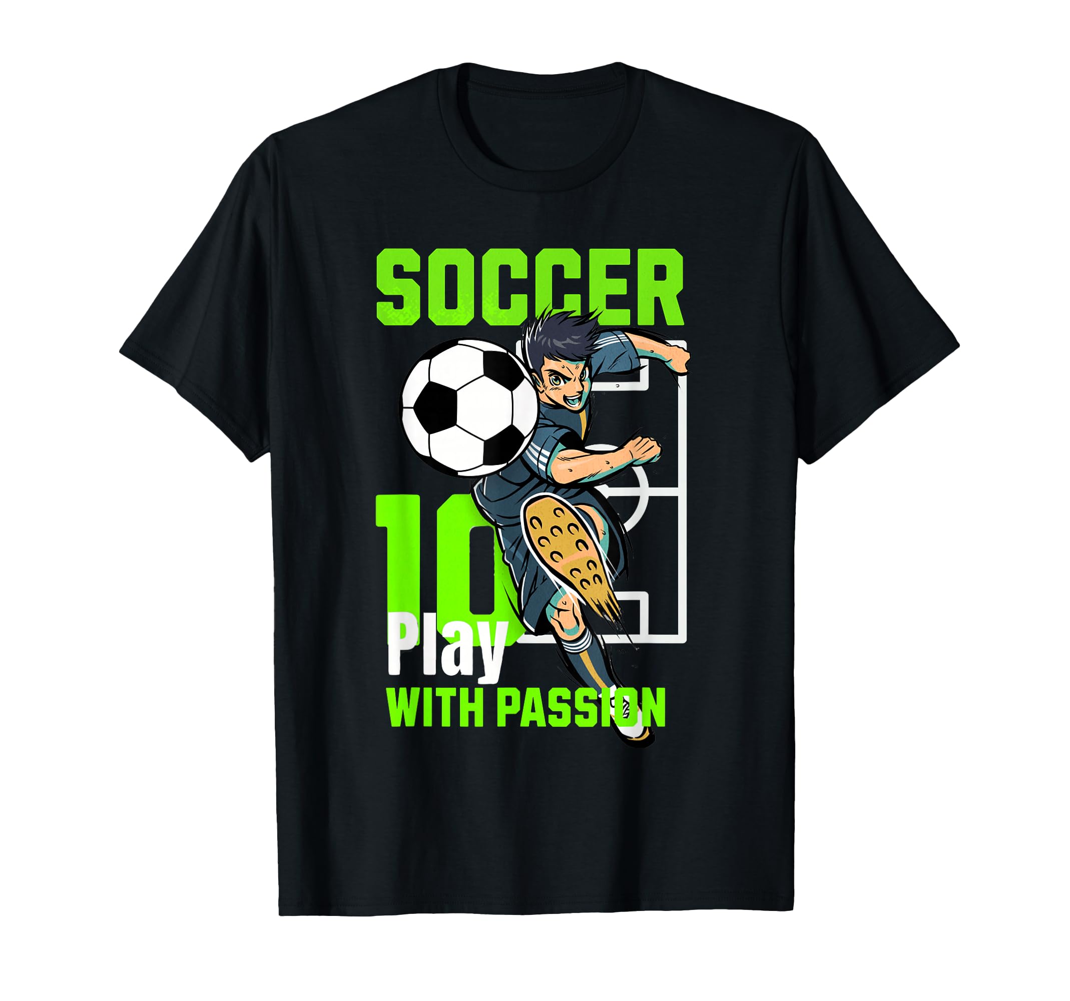 Fun Soccer Player Action Sports Art T-Shirt - Minimalist Print Unisex - T-Shirt, Sweatshirt, Hoodie