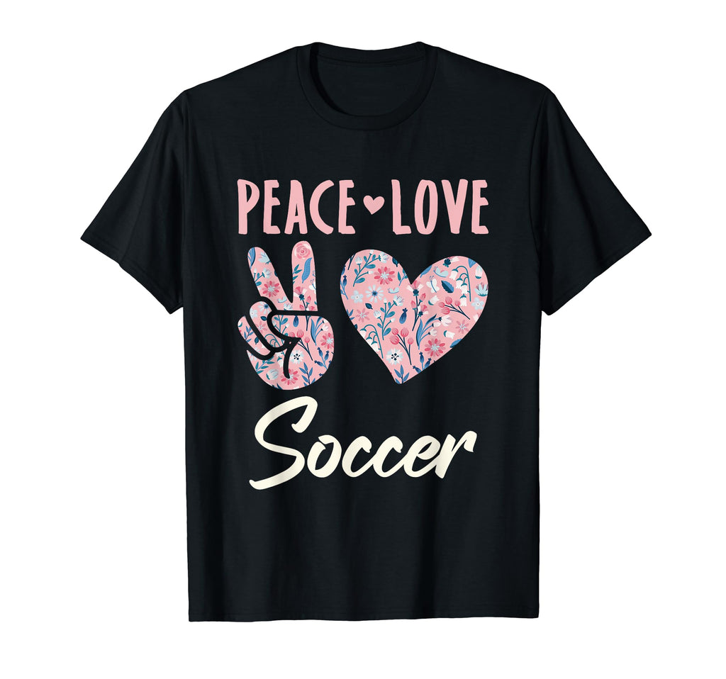Peace Love Soccer Gifts And Sweatshirt - Minimalist Print for Adults - T-Shirt, Sweatshirt, Hoodie