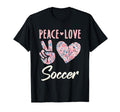Peace Love Soccer Gifts And Sweatshirt - Minimalist Print for Adults - T-Shirt, Sweatshirt, Hoodie