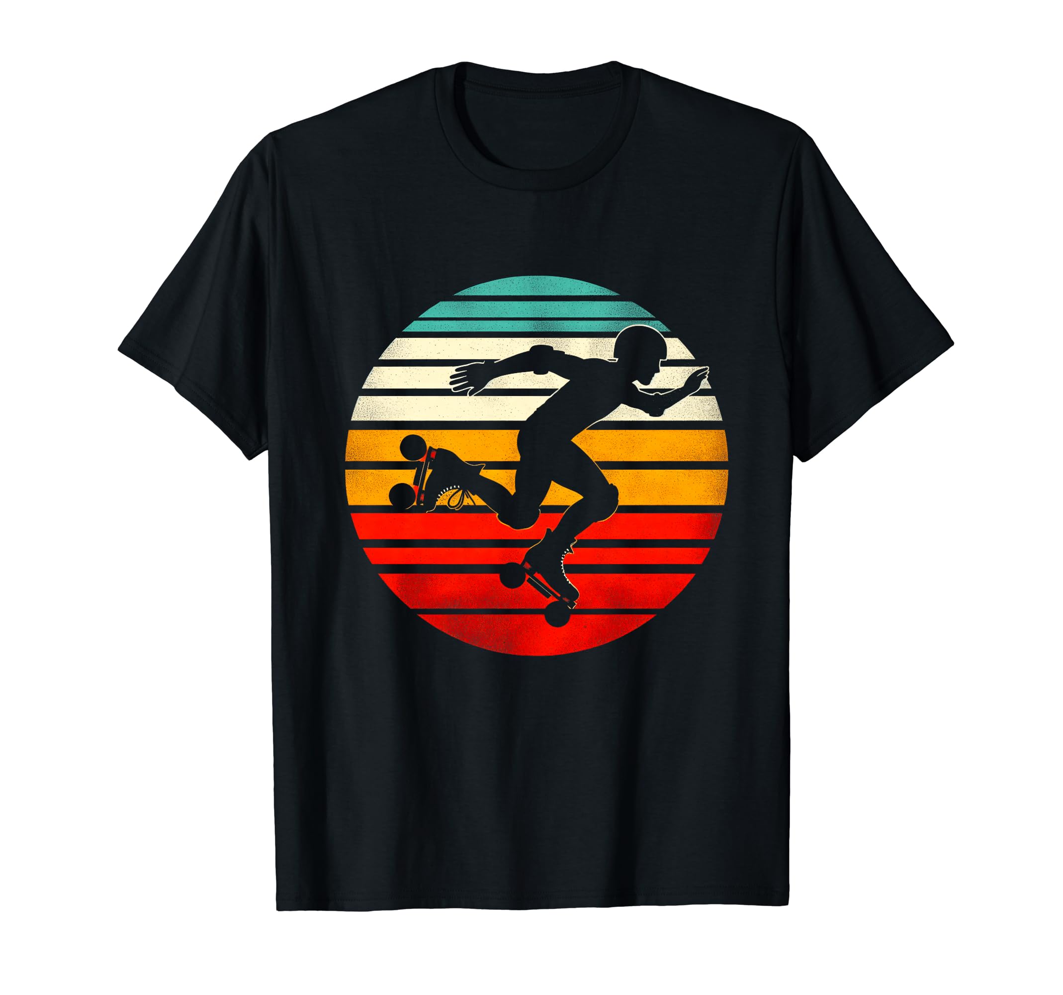 Skater Roller Skating Roller Skate T-Shirt - Fun Novelty Design for Adults - T-Shirt, Sweatshirt, Hoodie
