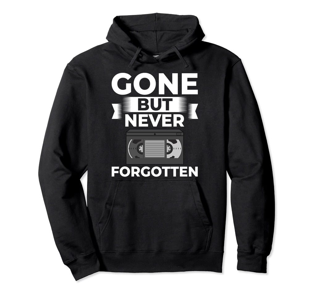 Vhs Player Videotape Video Cassette Hoodie - Casual Everyday Wear Unisex - T-Shirt, Sweatshirt, Hoodie