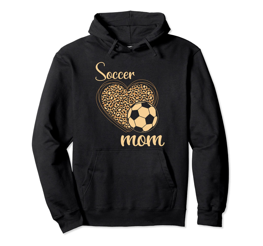 Leopard Soccer Mother Hoodie - Minimalist Print for Adults - T-Shirt, Sweatshirt, Hoodie