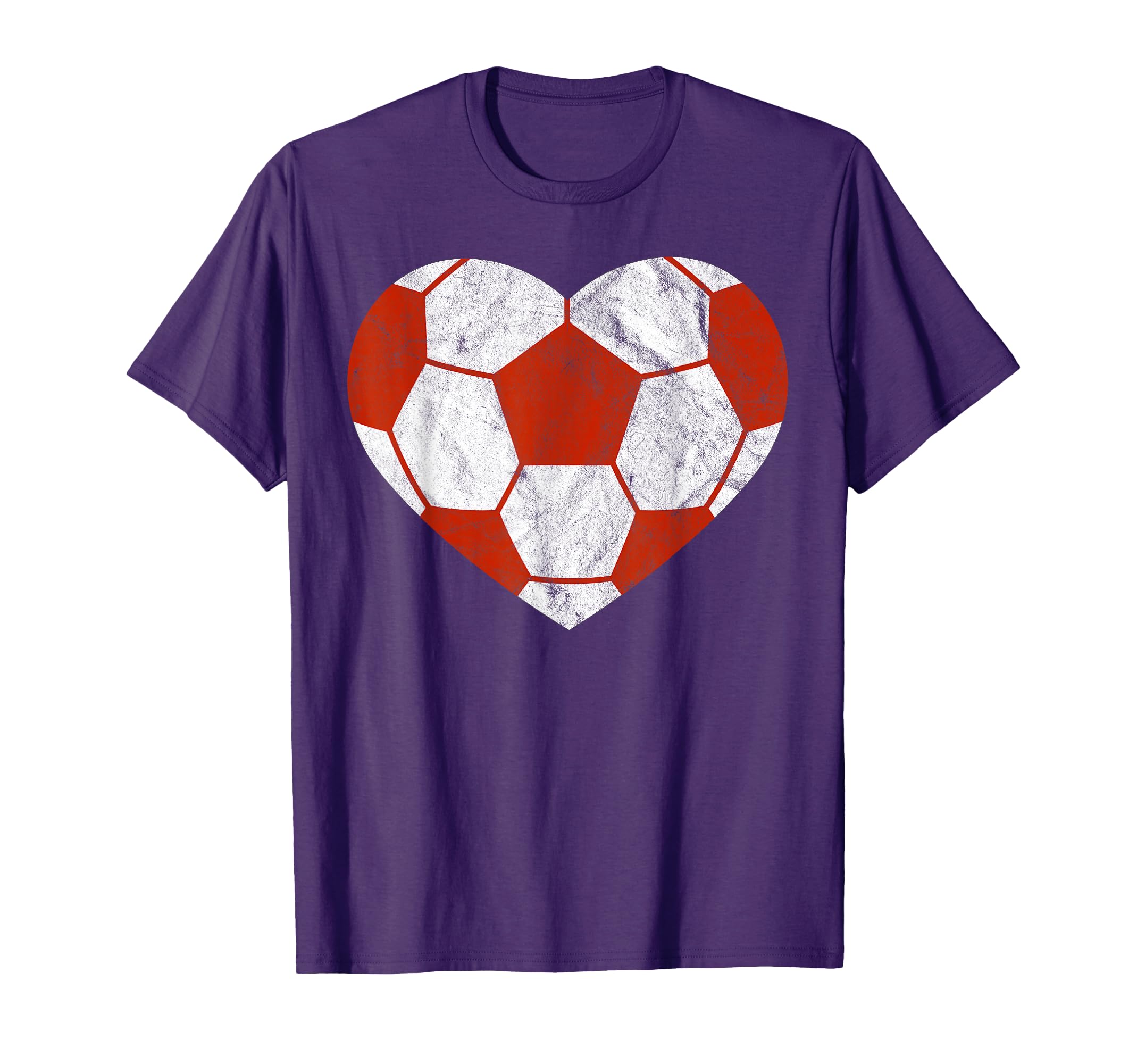 Football Heart Gift Soccer Player T-Shirt - Streetwear Style Unisex - T-Shirt, Sweatshirt, Hoodie