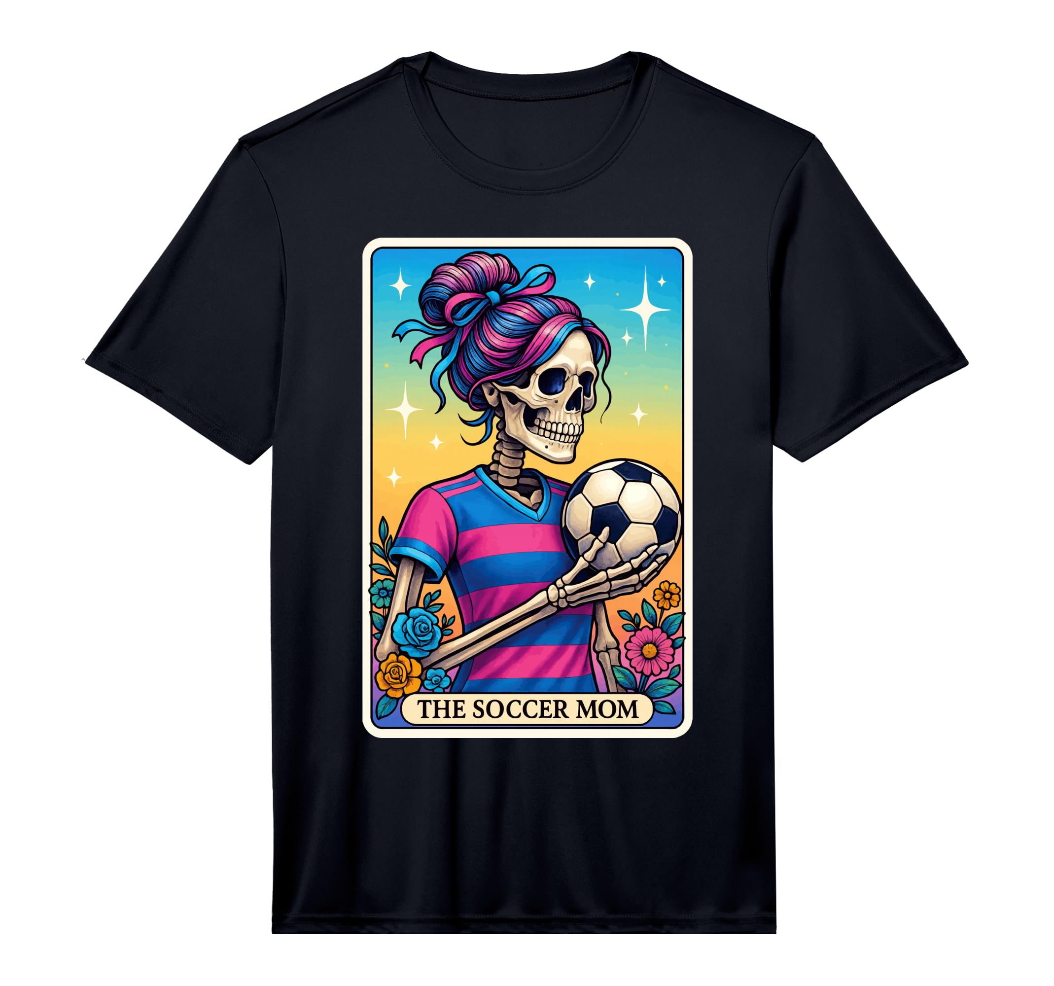 Mens Soccer Mom Tarot Card Performance T-Shirt - Fun Novelty Design Unisex - T-Shirt, Sweatshirt, Hoodie