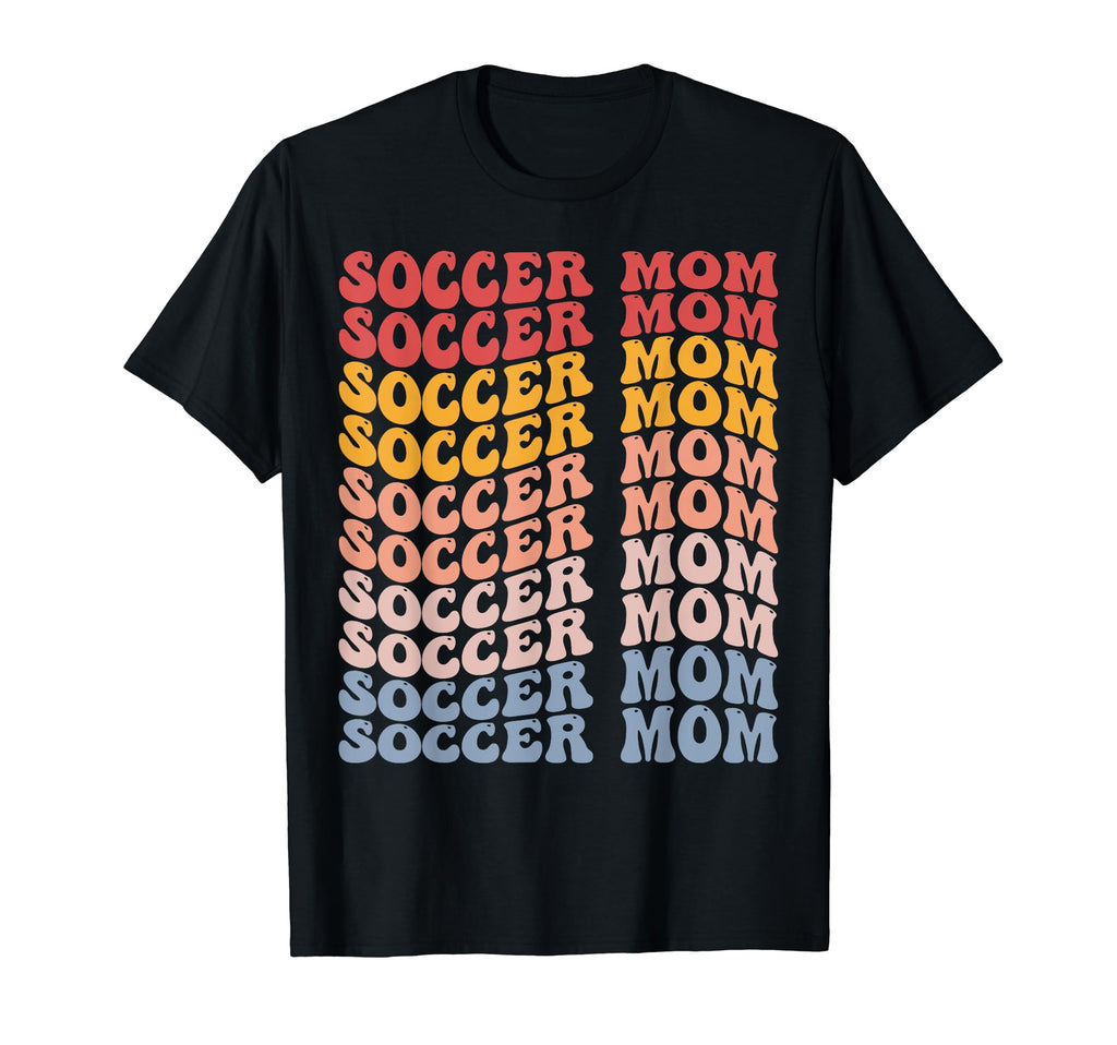 Soccer Mom Groovy Soccer Mom T-Shirt - Unique Graphic for Adults - T-Shirt, Sweatshirt, Hoodie