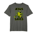 Jesus Lacrosse Goalie Saves T-Shirt - Streetwear Style for Adults - T-Shirt, Sweatshirt, Hoodie
