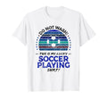Soccer Player Funny 70S T-Shirt - Custom Art Print for Adults - T-Shirt, Sweatshirt, Hoodie