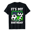 Its My 7Th Soccer Party 7 Year Old T-Shirt - Novelty Apparel Unisex - T-Shirt, Sweatshirt, Hoodie
