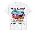 Movie Lover Vhs Tape 80S 90S Nostalgia T-Shirt - Minimalist Print Men Women - T-Shirt, Sweatshirt, Hoodie