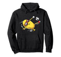 Soccer Player Chicken Nugget Playing Hoodie - Streetwear Style Unisex - T-Shirt, Sweatshirt, Hoodie