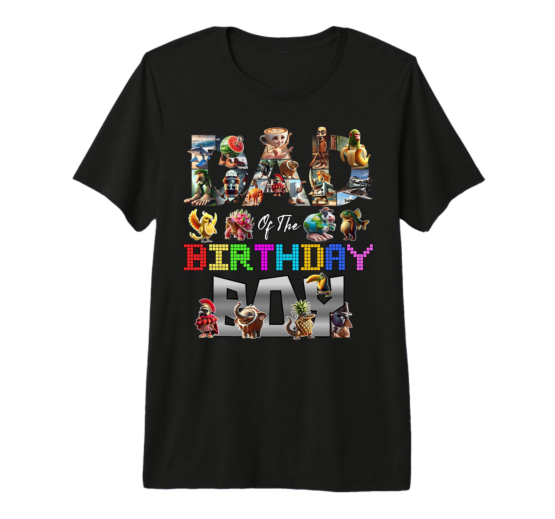 Dad Birthday Italian Brainrot Meme T-Shirt - Unique Graphic for Adults - T-Shirt, Sweatshirt, Hoodie
