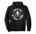 Funny Hockey Goalie Dad Hockey Hoodie - Novelty Apparel Men Women - T-Shirt, Sweatshirt, Hoodie