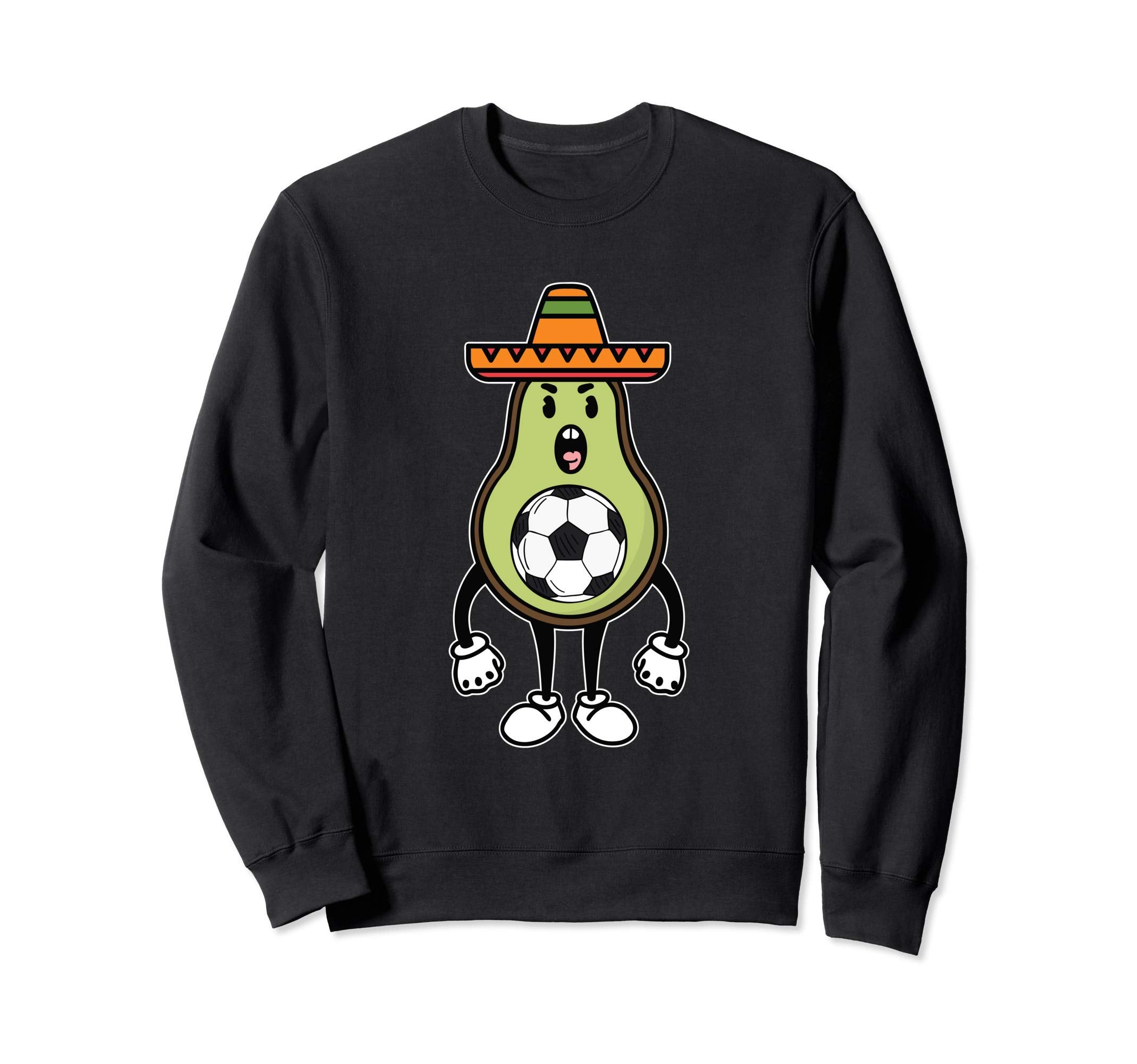 Avocado Soccer Cinco De Mayo Funny Sweatshirt - Unique Graphic for Adults - T-Shirt, Sweatshirt, Hoodie