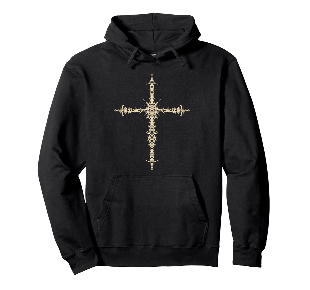 Y2K 90S Goth Cross Alt Grunge Emo Hoodie - Graphic Print Men Women - T-Shirt, Sweatshirt, Hoodie