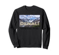 Denali Alaska National Park Sweatshirt - Fun Novelty Design Men Women - T-Shirt, Sweatshirt, Hoodie
