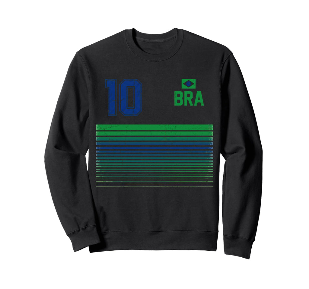 Brazil Gift Flag Brazilian Fan Sweatshirt - Casual Everyday Wear Unisex - T-Shirt, Sweatshirt, Hoodie