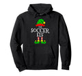 Soccer Elf Funny Family Matching Hoodie - Custom Art Print Men Women - T-Shirt, Sweatshirt, Hoodie