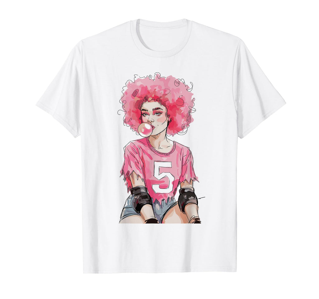 Roller Skating Skate 80S Roller Derby T-Shirt - Trendy Graphic for Adults - T-Shirt, Sweatshirt, Hoodie