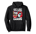 Just Who Loves Ramen And Gaming Hoodie - Fun Novelty Design for Adults - T-Shirt, Sweatshirt, Hoodie
