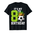 Its My 8Th Birthday Soccer Ball 8 Year Old T-Shirt - Unique Graphic Unisex - T-Shirt, Sweatshirt, Hoodie