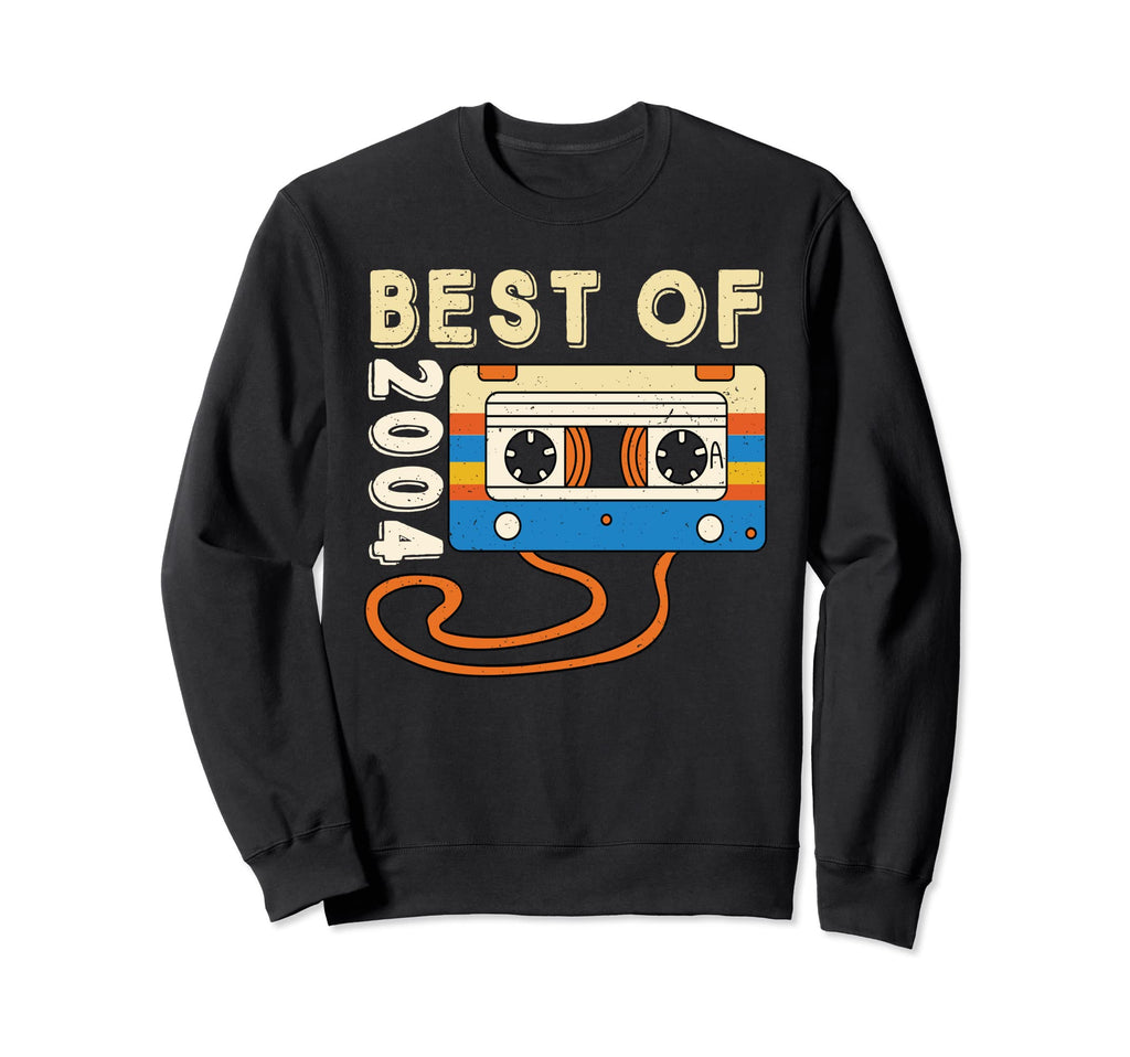 Best 2004 Cassette Tape 19 Years Sweatshirt - Minimalist Print Men Women - T-Shirt, Sweatshirt, Hoodie