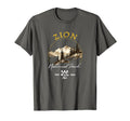 Zion National Park Souvenir T-Shirt - Fun Novelty Design Unisex - T-Shirt, Sweatshirt, Hoodie
