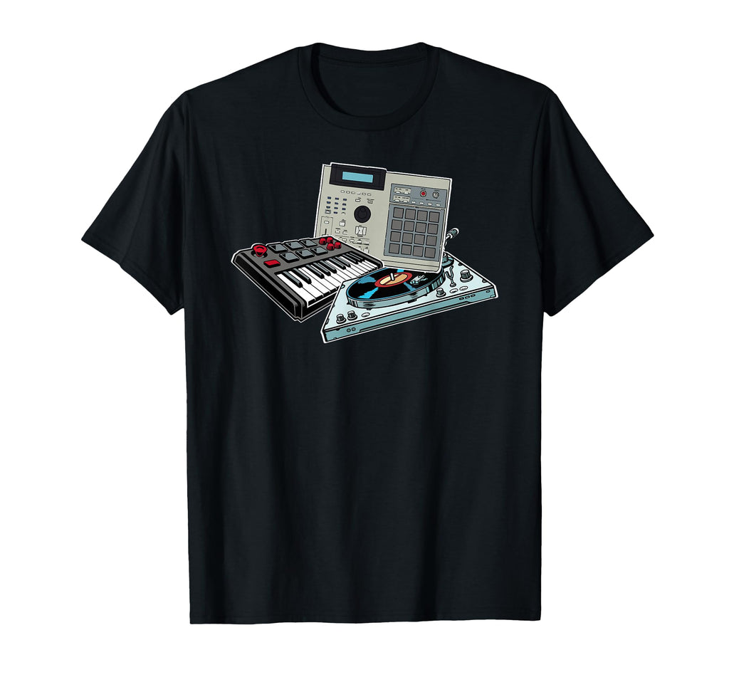Drum Machine Midi Keybord Hip Hop Boom T-Shirt - Trendy Graphic for Adults - T-Shirt, Sweatshirt, Hoodie