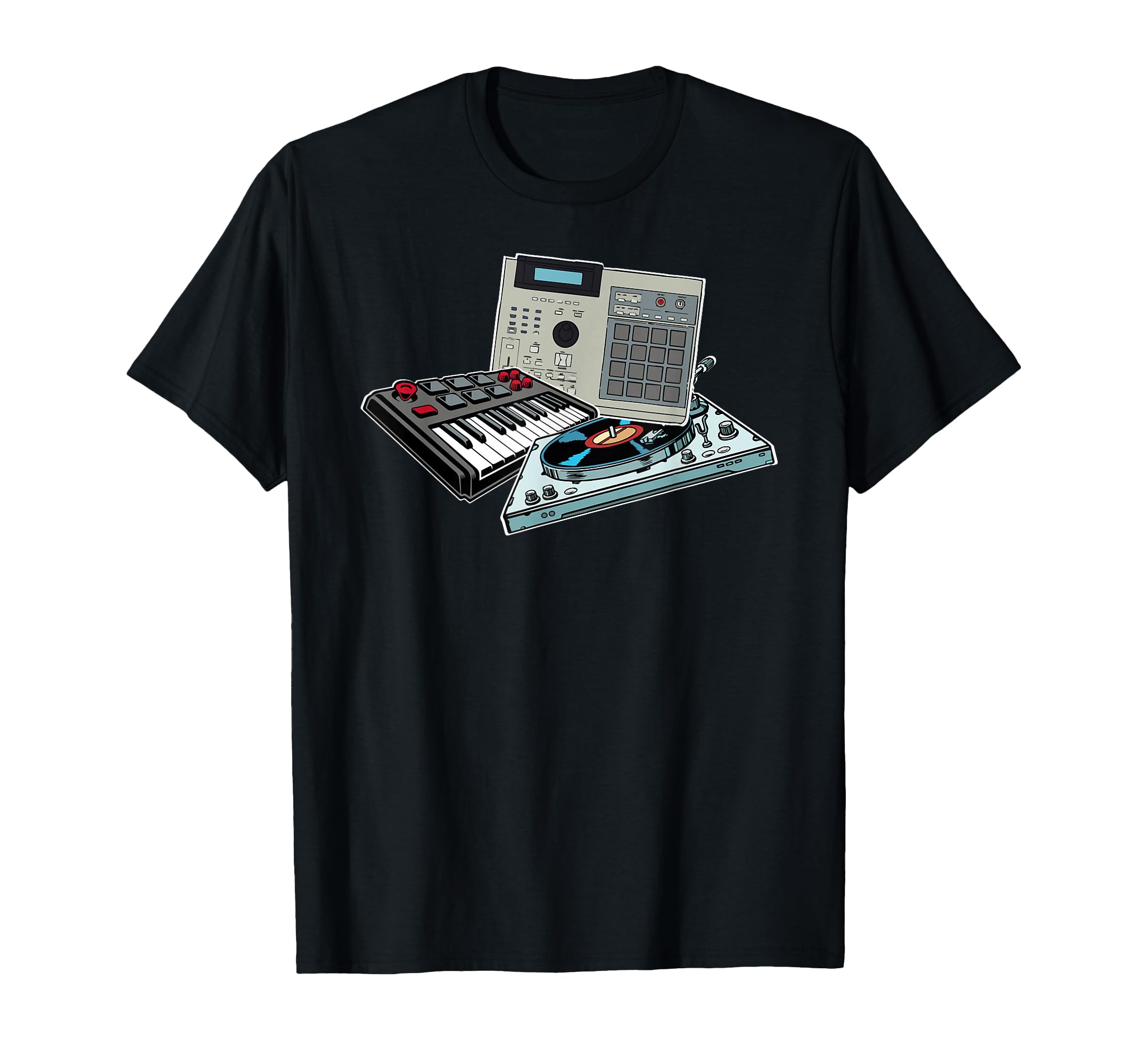 Drum Machine Midi Keybord Hip Hop Boom T-Shirt - Trendy Graphic for Adults - T-Shirt, Sweatshirt, Hoodie