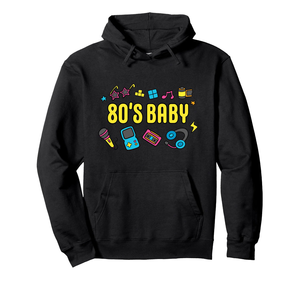80S Cassette Tapes Video Game Hoodie - Custom Art Print Men Women - T-Shirt, Sweatshirt, Hoodie