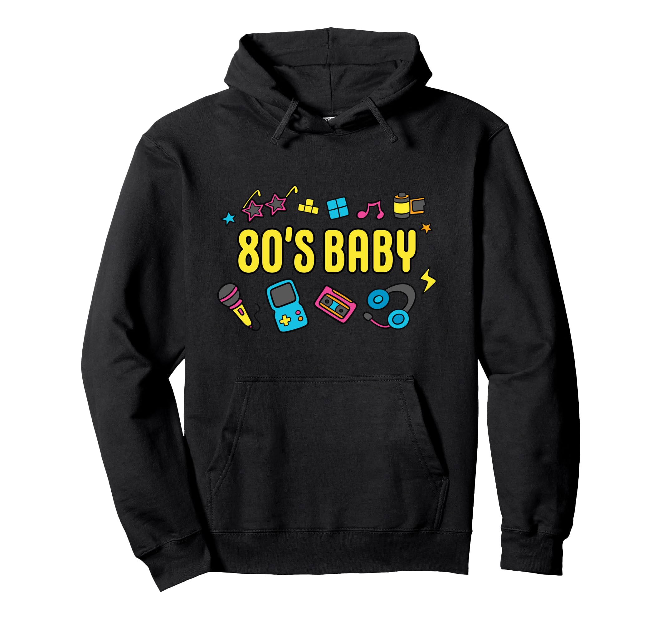 80S Cassette Tapes Video Game Hoodie - Custom Art Print Men Women - T-Shirt, Sweatshirt, Hoodie