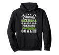 Proud Soccer Goalkeeper Grandpa Hoodie - Minimalist Print for Adults - T-Shirt, Sweatshirt, Hoodie