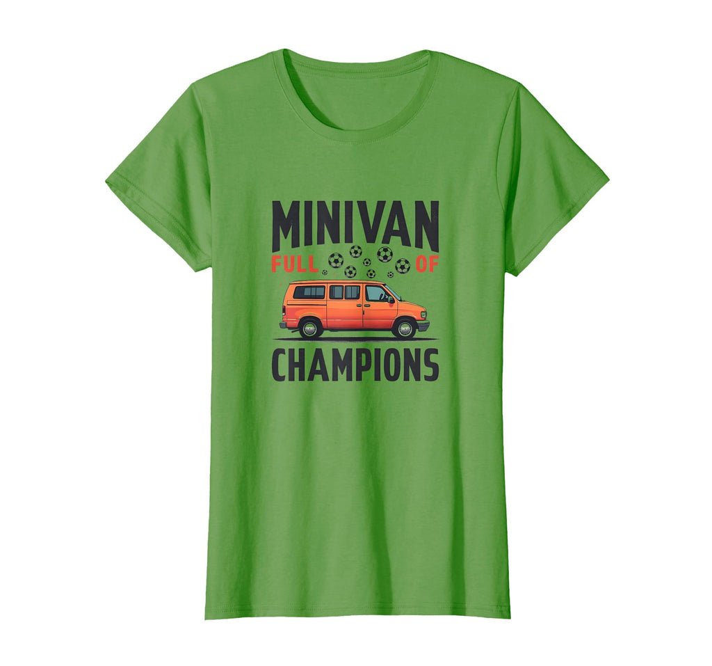 Minivan Full Champions Soccer Mom T-Shirt - Aesthetic Graphic Men Women - T-Shirt, Sweatshirt, Hoodie