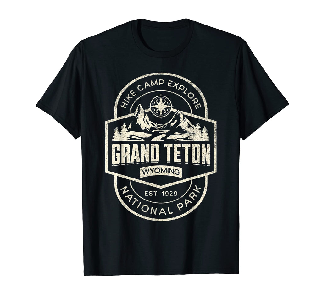 Grand Teton National Park Wyoming Usa Hoodie - Trendy Graphic Men Women - T-Shirt, Sweatshirt, Hoodie
