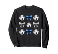 Soccer Balls Bows Soccer Player Sweatshirt - Streetwear Style for Adults - T-Shirt, Sweatshirt, Hoodie