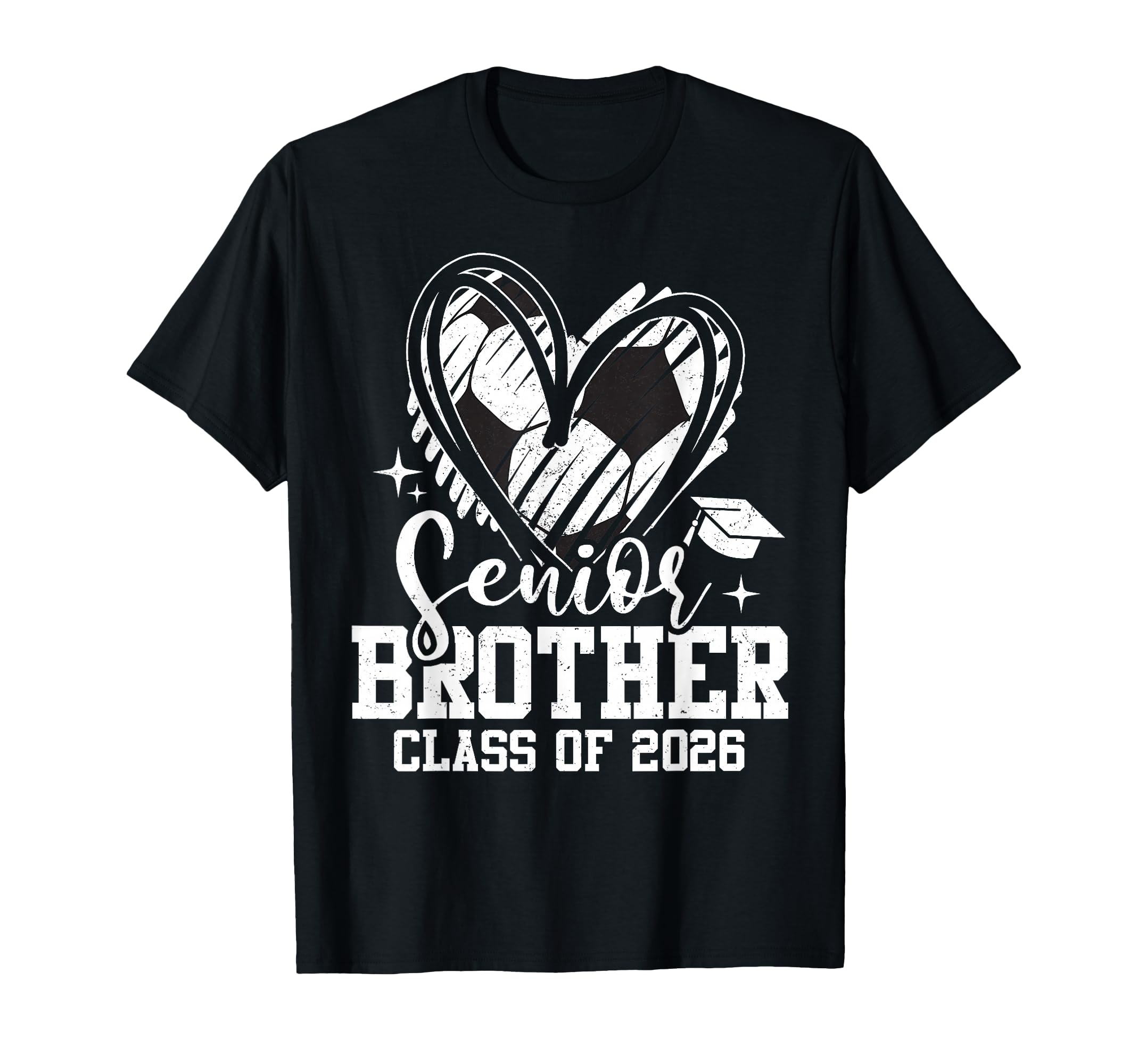 Senior Brother Class 2026 Soccer T-Shirt - Casual Everyday Wear for Adults - T-Shirt, Sweatshirt, Hoodie