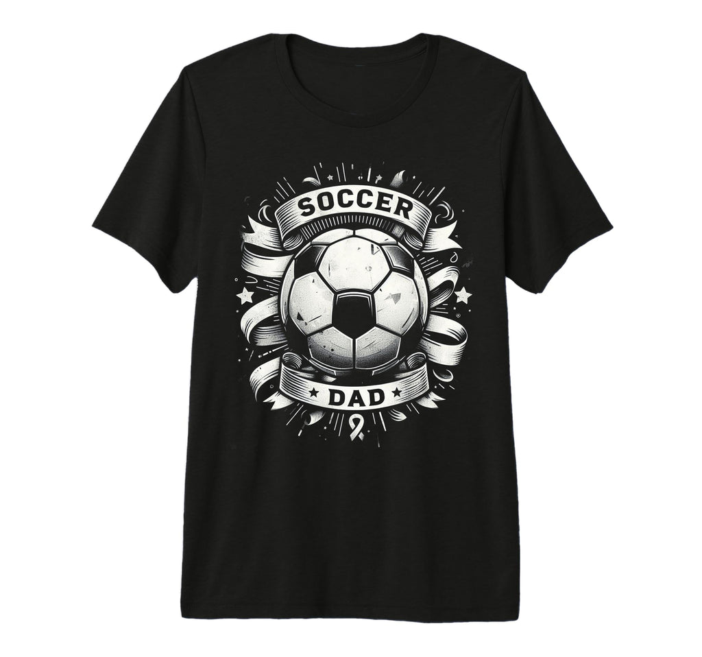 Soccer Dad Family Matching Dad T-Shirt - Casual Everyday Wear for Adults - T-Shirt, Sweatshirt, Hoodie